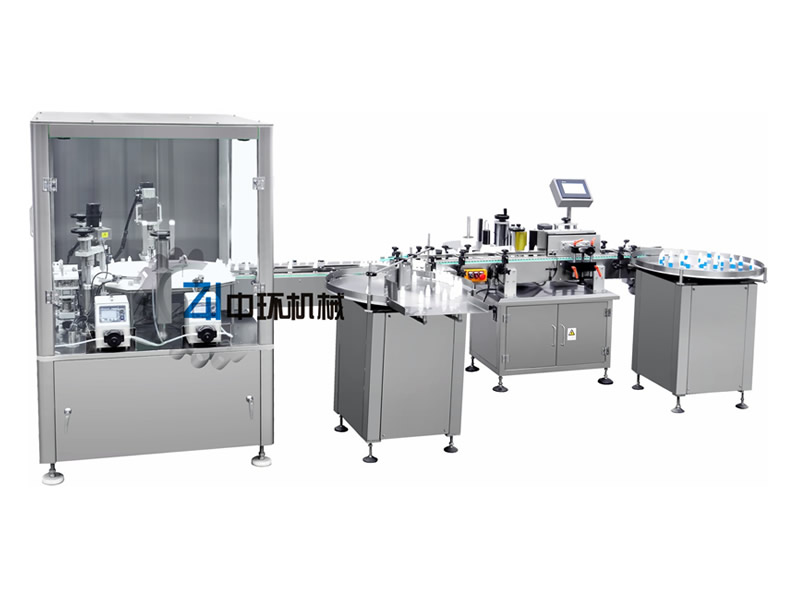 DTNX-60YA mechanical hand style double-head eyedrop filling & capping machine